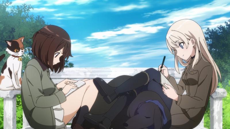 作詞するミラーシャ