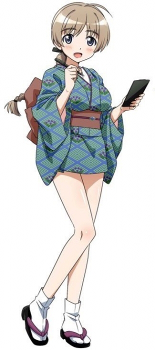 ワールドウィッチーズ 成田アニメデッキ 描き下ろしグッズ - リーネちゃん