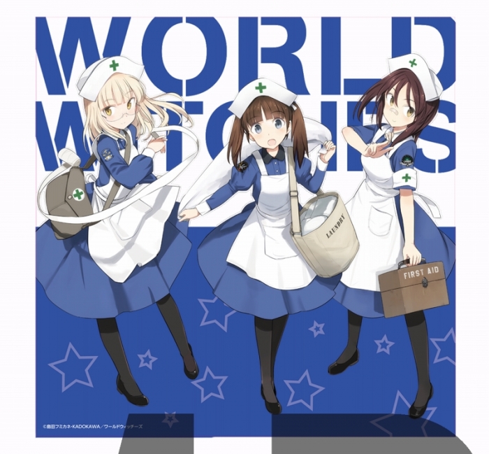 ワールドウィッチーズ　C98非常用支援セット,ペリーヌ,ジョゼ,エリー,バンダナ