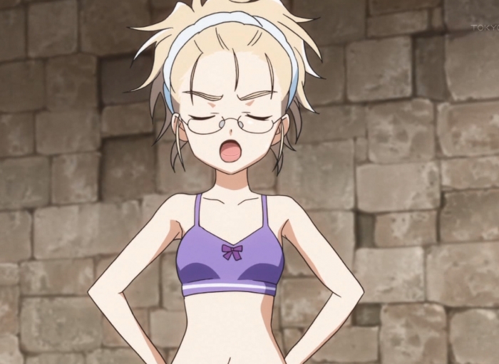 ペリーヌさんの慎ましいお胸