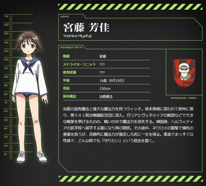 1s-宮藤芳佳 設定画