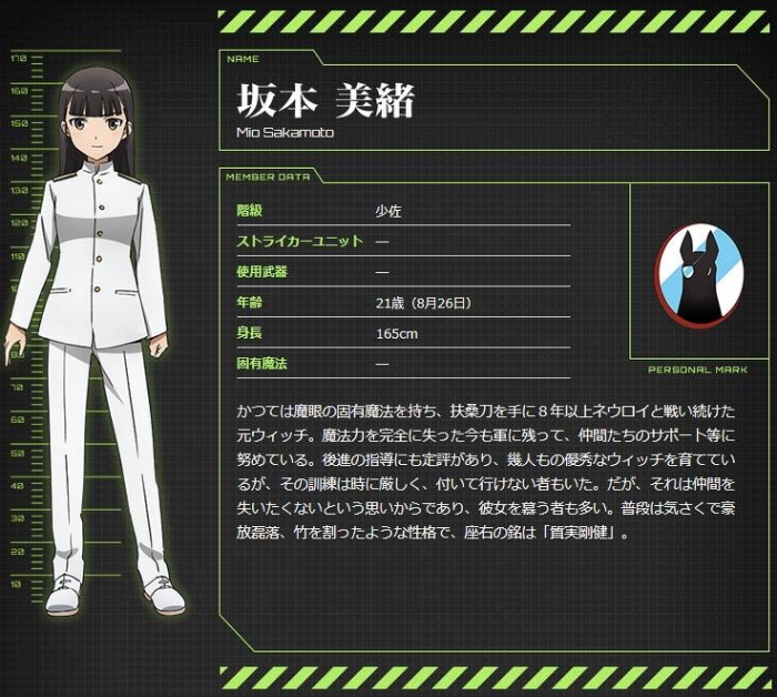 坂本美緒 設定画