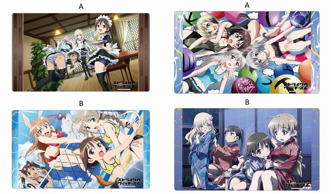 1s-クロックワークス ストライクウィッチーズ万能マットコレクション