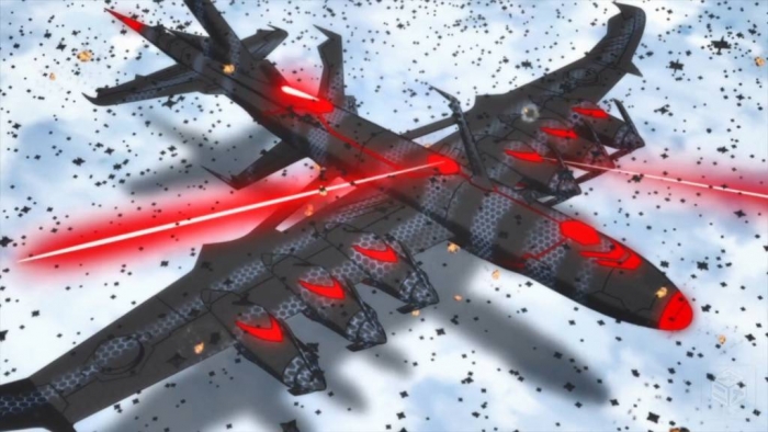 爆撃機型ネウロイ (1)