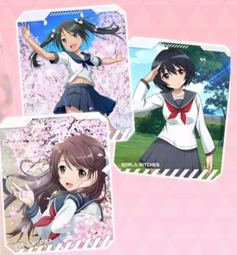 ぽかぽか陽気とセーラー服_ユナフロ_メモリーズカード