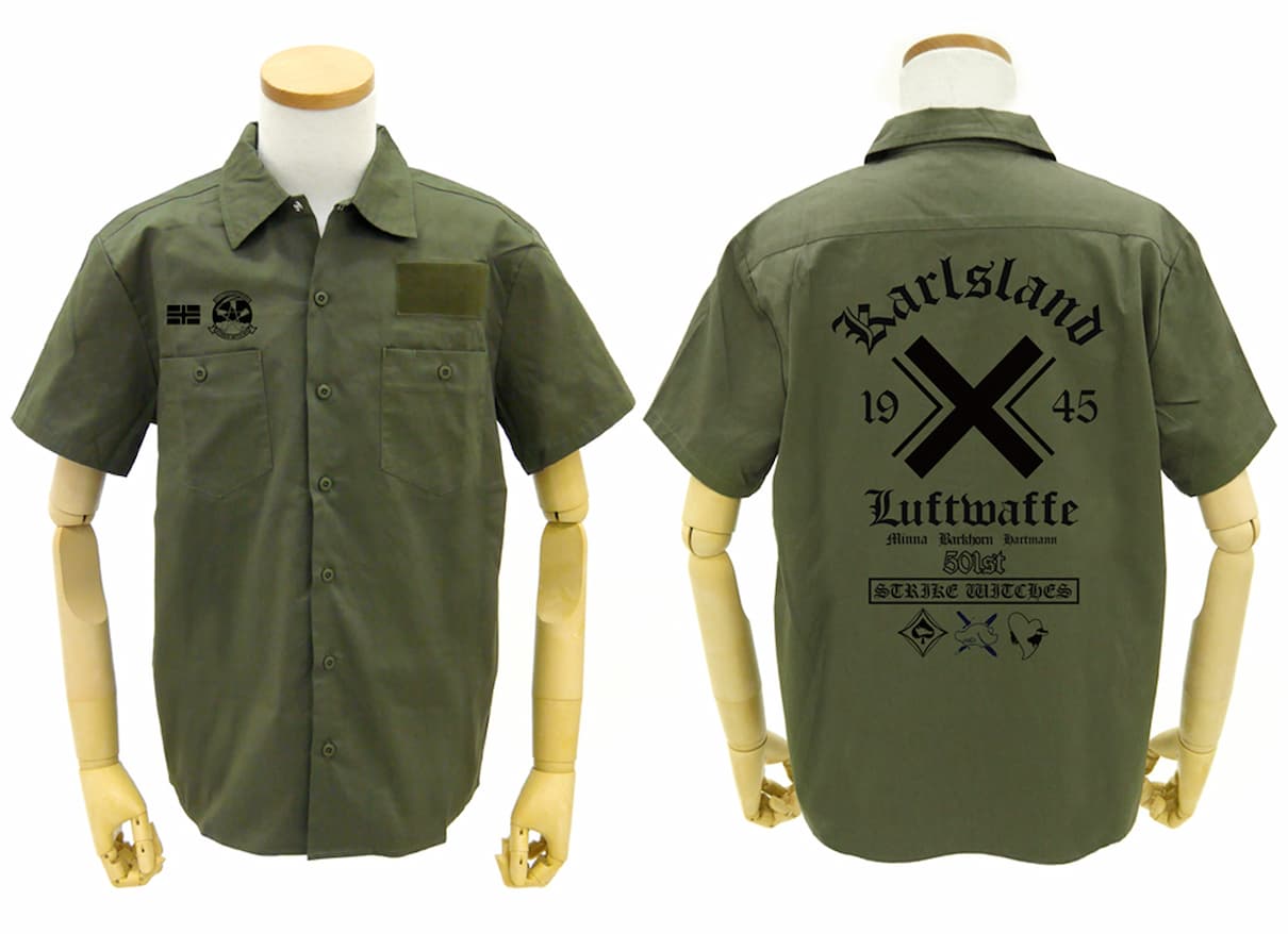 カールスラント ワッペンベースワークシャツ (2)