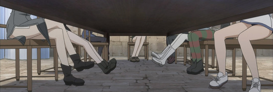 ウィッチ達の足だけ見ても個性が出てるよね　くんかくんかﾍﾟﾛﾍﾟﾛ(^ω^)