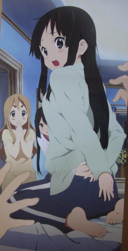 娘TYPE3月号のピンナップイラストはパジャマ姿の澪