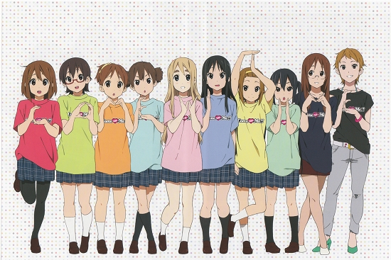 1s-moe 191694 akiyama_mio hirasawa_ui hirasawa_yui k-on! kotobuki_tsumugi manabe_nodoka megane nakano_azusa screening suzuki_jun tainaka_ritsu yamanaka_sawako