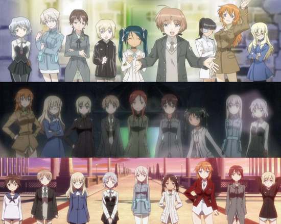 ストライクウィッチーズOVA⇒1期⇒2期全員勢ぞろい