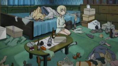 ブリタニアの基地でのエーリカの部屋