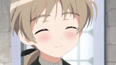 リーネちゃん笑顔